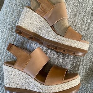 Sorel joanie II slingback jute wedge sandals